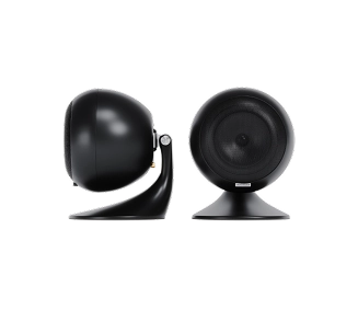Satellites with desktop mounts (Black)